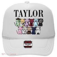 Girl Retro Taylor Groovy Birthday Gift Hat thumb 0