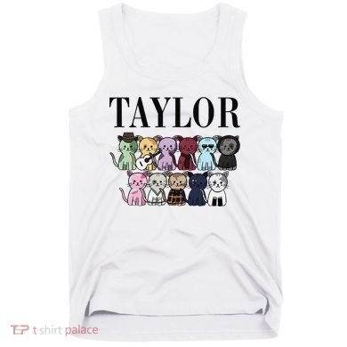 Girl Retro Taylor Groovy Birthday Gift Tank Top
