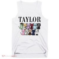 Girl Retro Taylor Groovy Birthday Gift Tank Top thumb 0