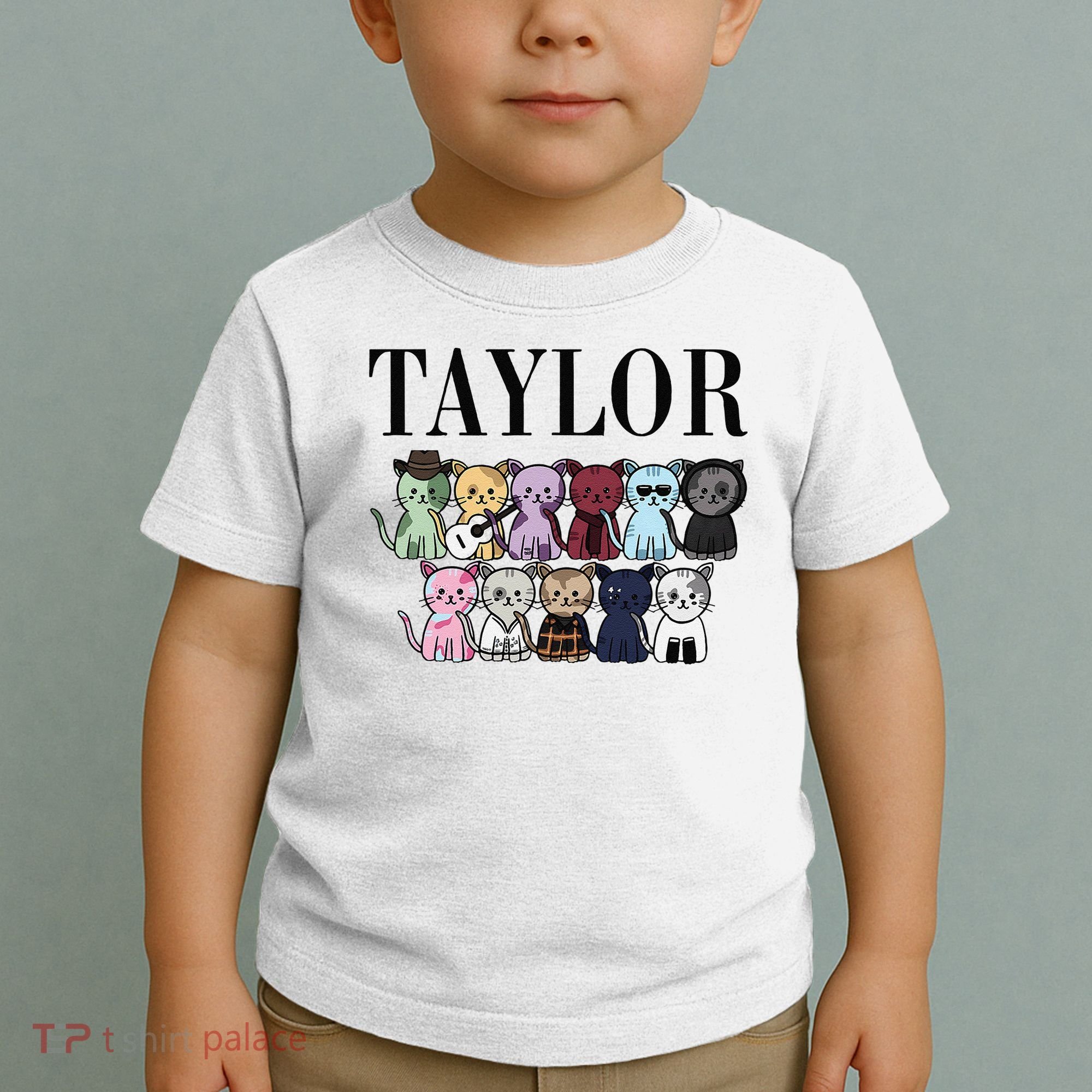 Girl Retro Taylor Groovy Birthday Gift Toddler T-Shirt