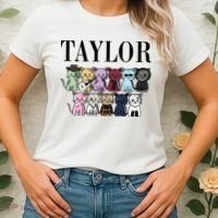 Girl Retro Taylor Groovy Birthday Gift Women's T-Shirt thumb 2