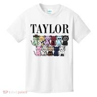 Girl Retro Taylor Groovy Birthday Gift Kids T-Shirt thumb 0