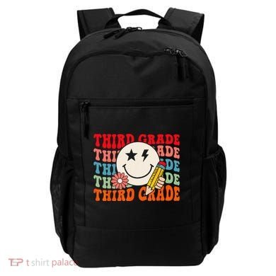 Groovy Retro Third Grade Back To School Students Teachers Backpack