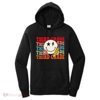 Groovy Retro Third Grade Back To School Students Teachers Women's Hoodie thumb 0