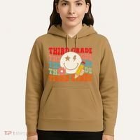 Groovy Retro Third Grade Back To School Students Teachers Hoodie thumb 5