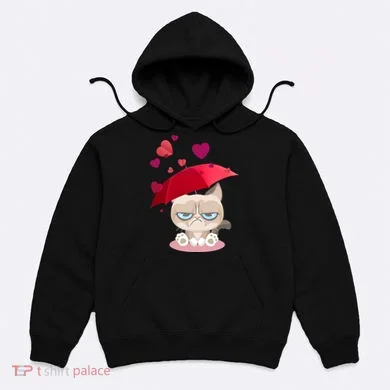Grump Cat Valentines Day Hoodie