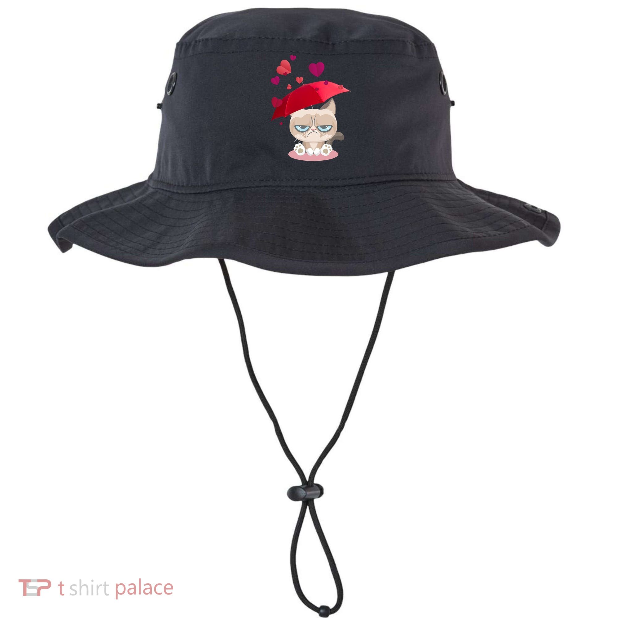 Grump Cat Valentines Day Bucket Hat