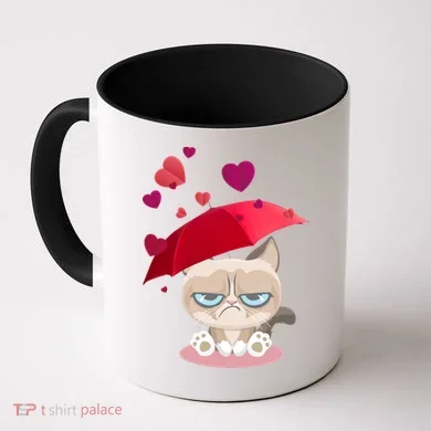 Grump Cat Valentines Day Coffee Mug