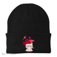 Grump Cat Valentines Day Beanie thumb 0