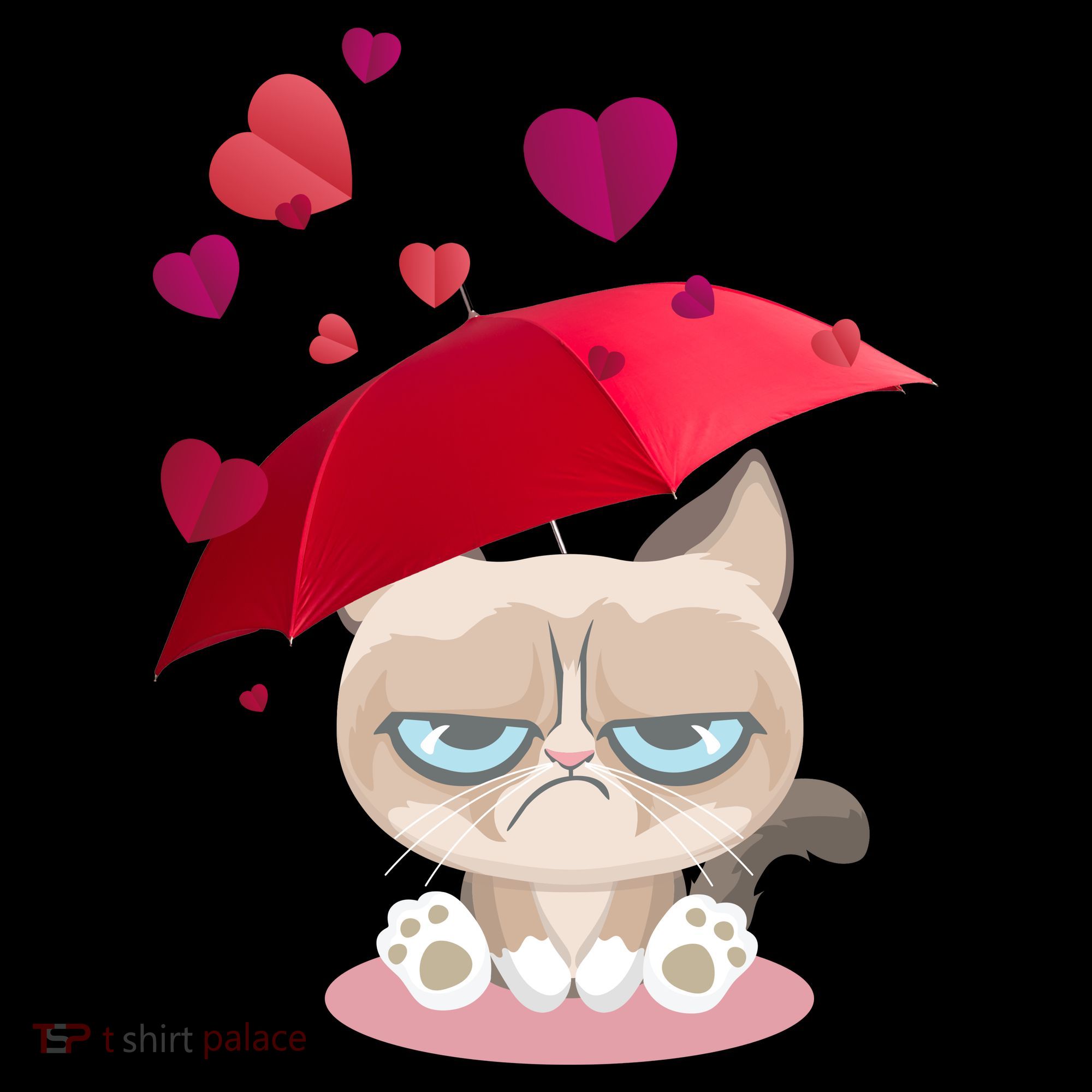 Grump Cat Valentines Day Women's Tank Top