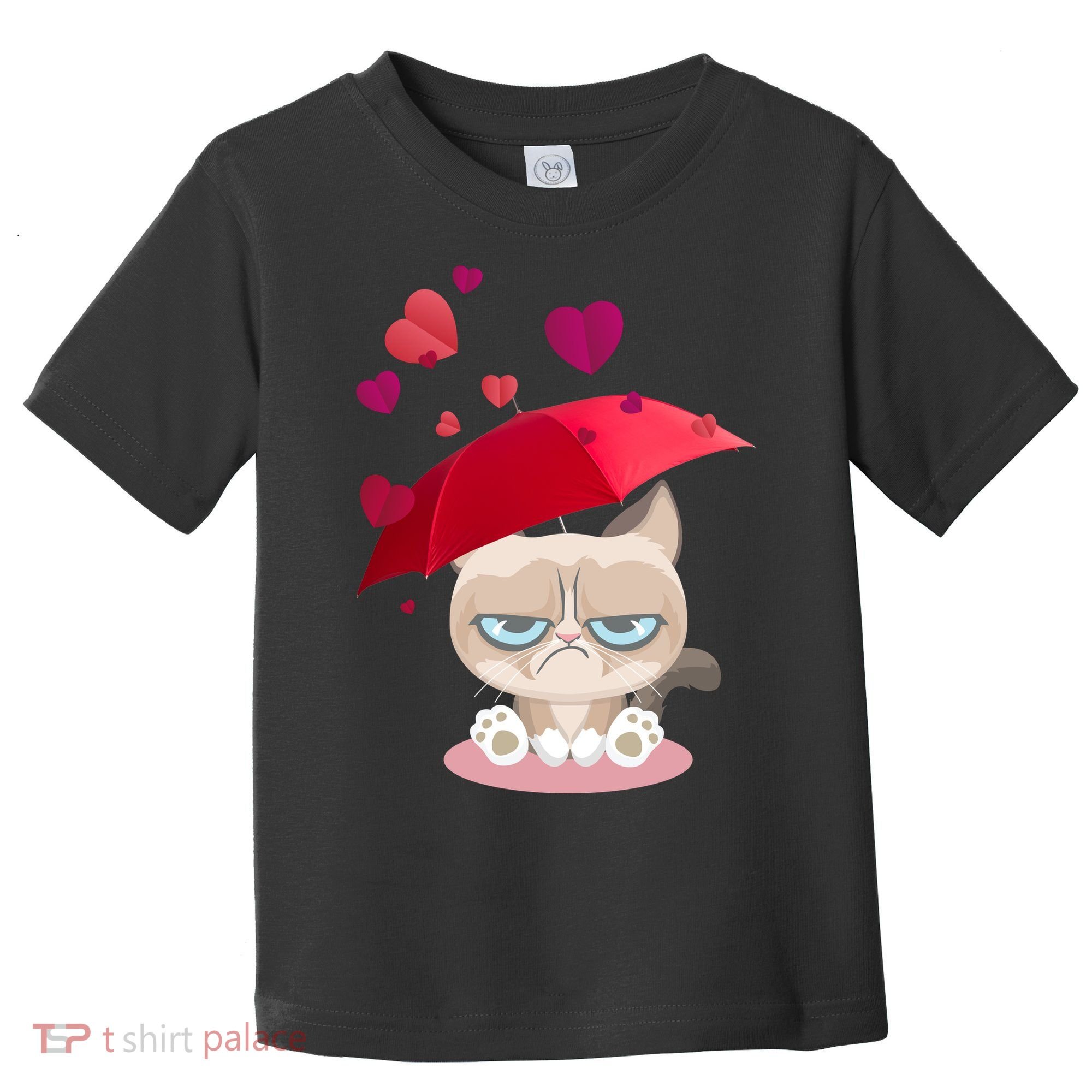 Grump Cat Valentines Day Toddler T-Shirt