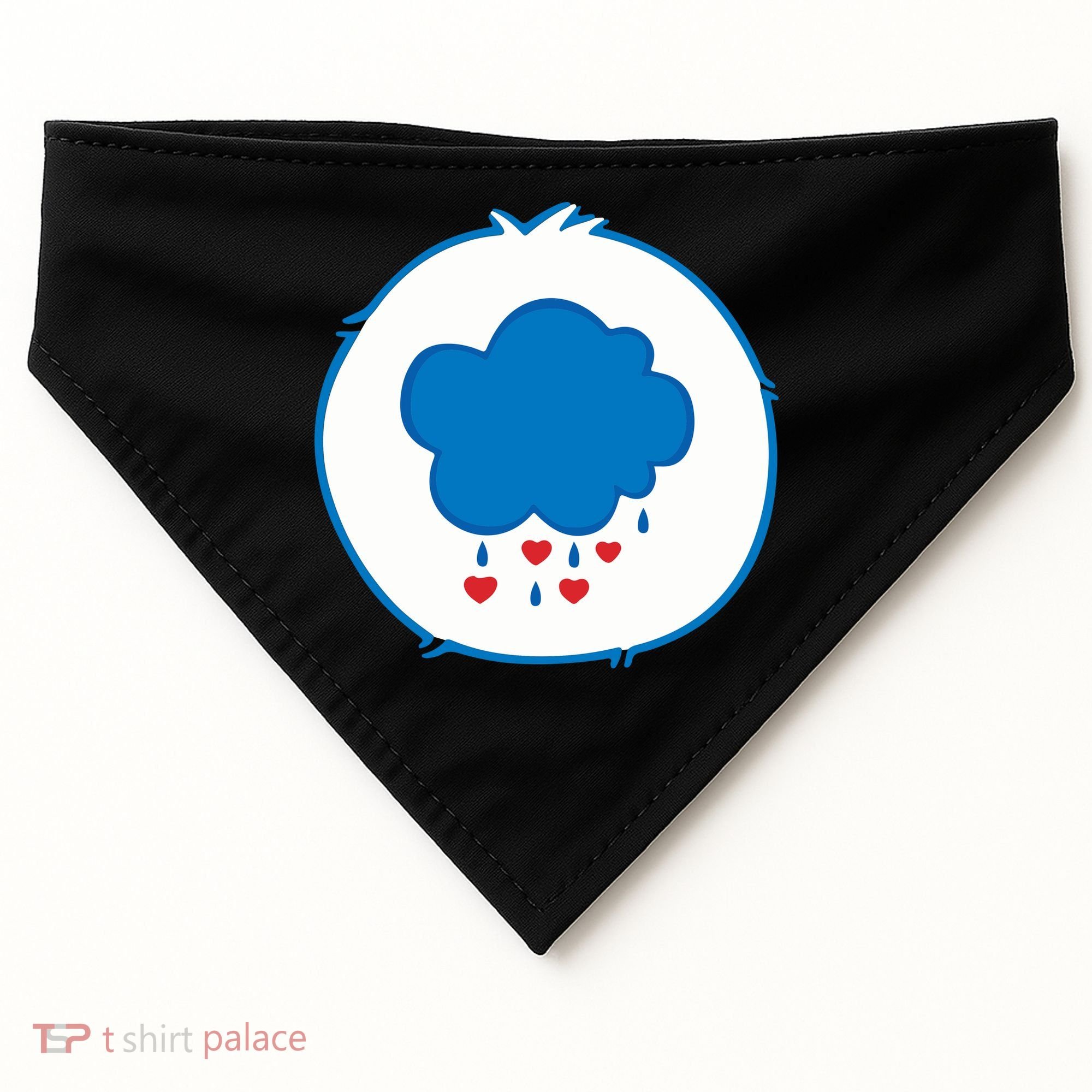 Grumpy Bear Costume USA-Made Doggie Bandana