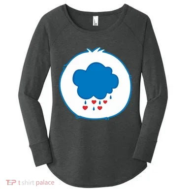 Grumpy Bear Costume Women's Perfect Tri Tunic Long Sleeve Shirt
