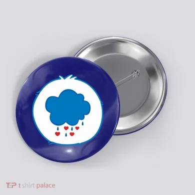 Grumpy Bear Costume Button