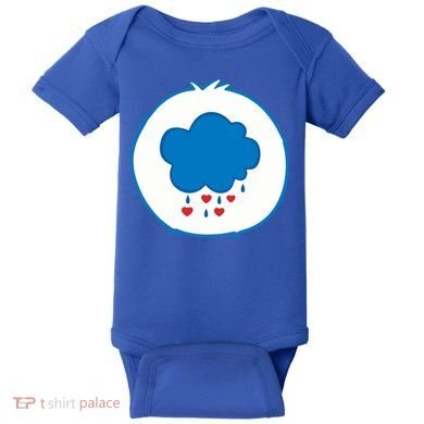 Grumpy Bear Costume Baby Bodysuit
