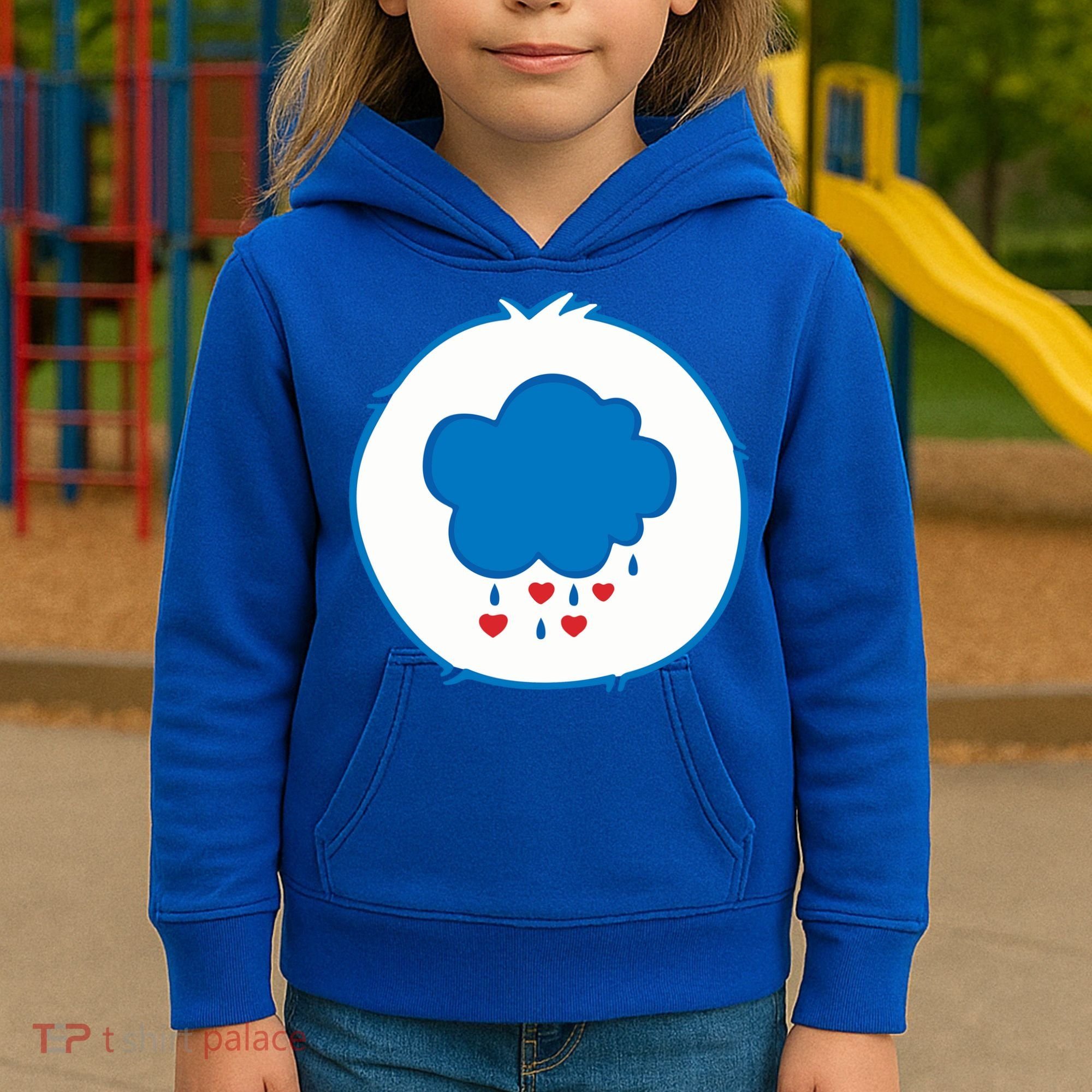 Grumpy Bear Costume Kids Hoodie