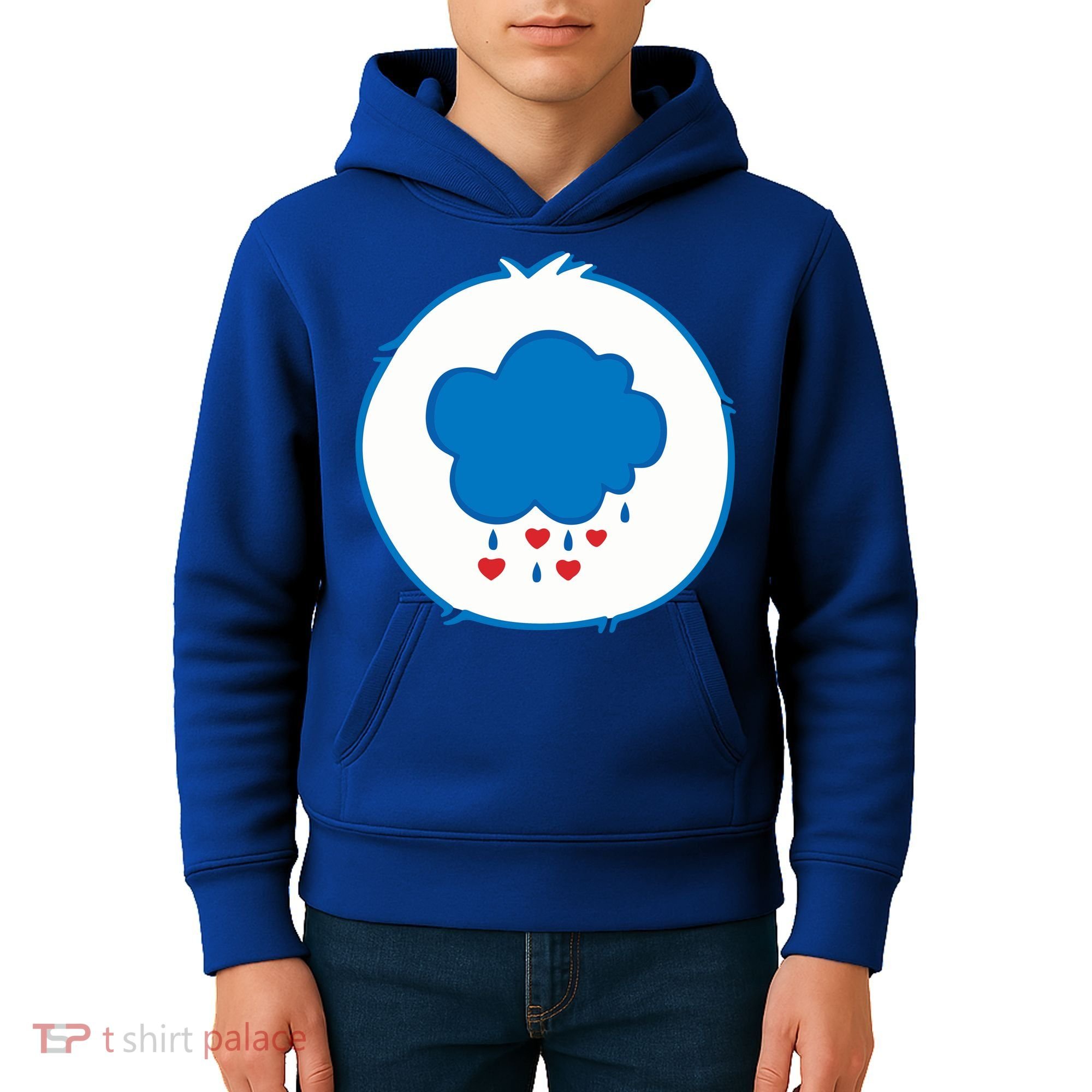 Grumpy Bear Costume Kids Hoodie