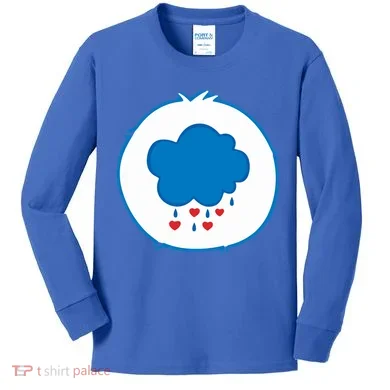 Grumpy Bear Costume Kids Long Sleeve Shirt