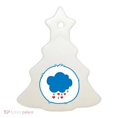 Grumpy Bear Costume Ceramic Ornament