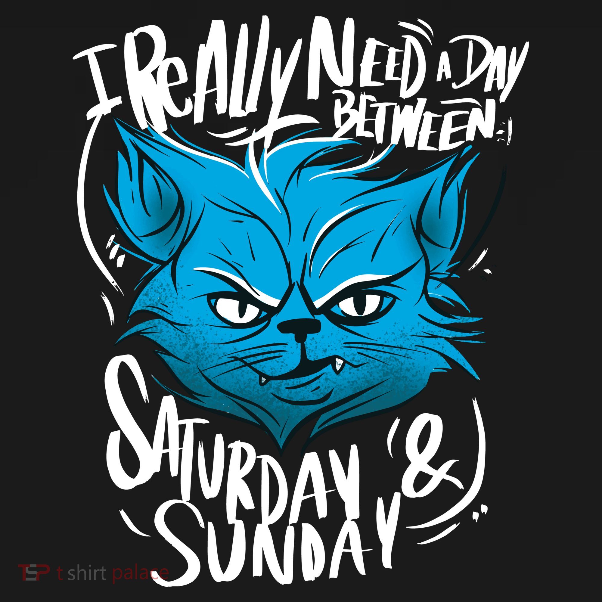 Grumpy Cat Weekend Funny Doggie Tank