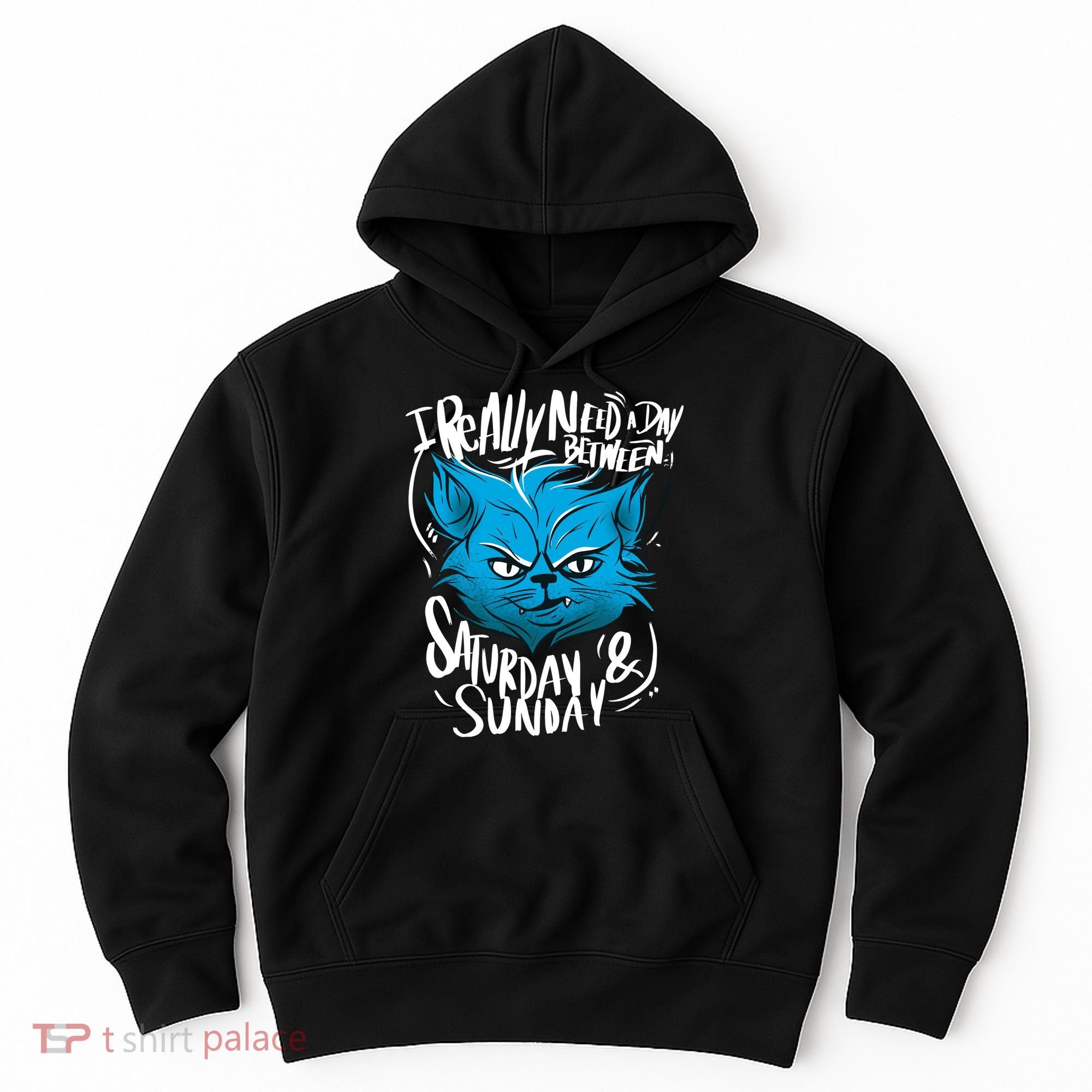 Grumpy Cat Weekend Funny Hoodie