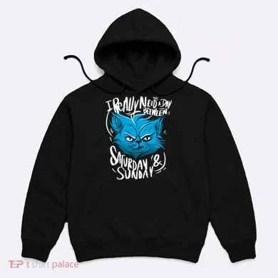 Grumpy Cat Weekend Funny Hoodie