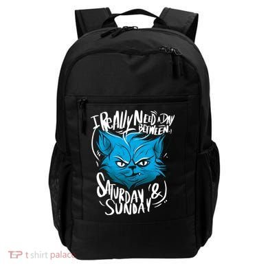 Grumpy Cat Weekend Funny Backpack