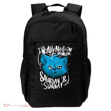 Grumpy Cat Weekend Funny Backpack