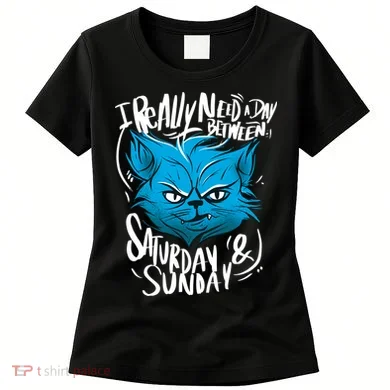 Grumpy Cat Weekend Funny Women's T-Shirt