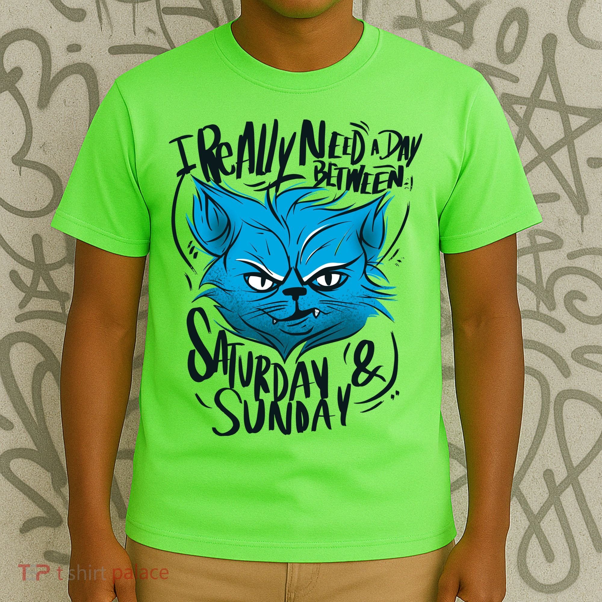 Grumpy Cat Weekend Funny T-Shirt