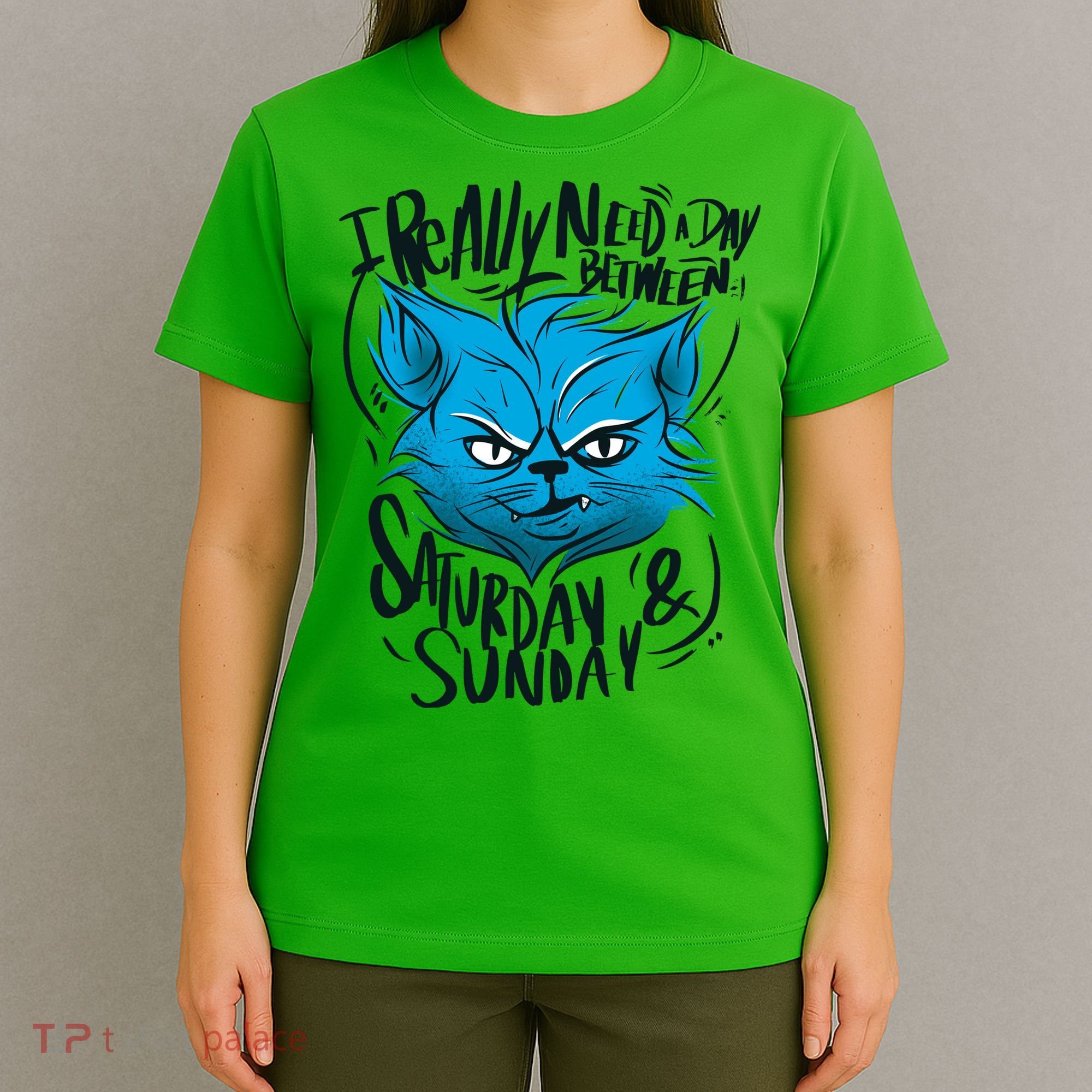 Grumpy Cat Weekend Funny T-Shirt