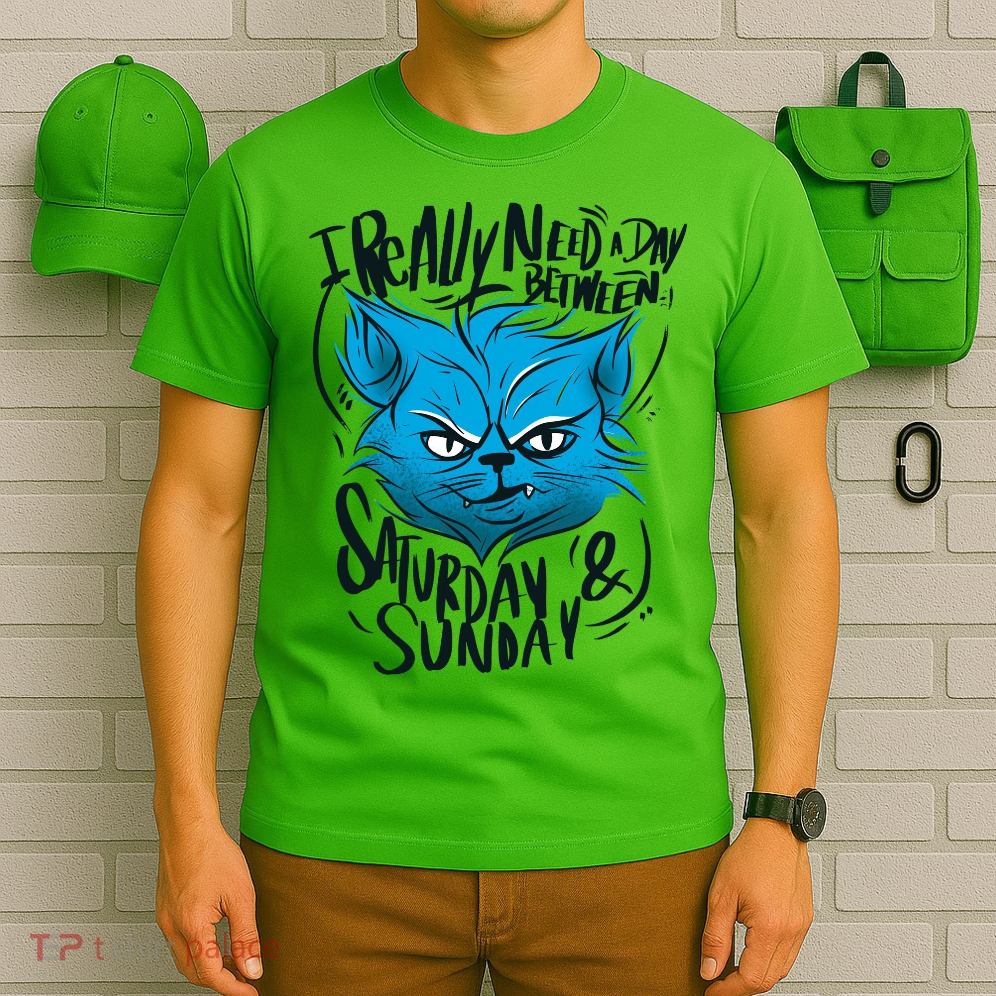 Grumpy Cat Weekend Funny T-Shirt