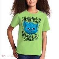 Grumpy Cat Weekend Funny Kids T-Shirt thumb 2