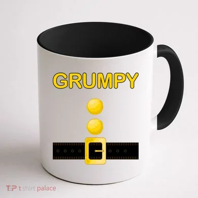 Grumpy Dwarf Costume Coffee Mug back