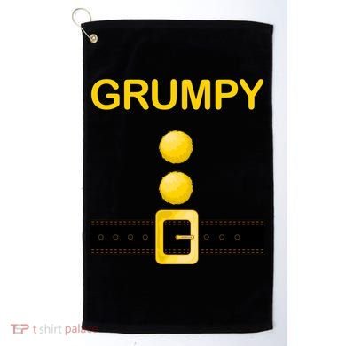 Grumpy Dwarf Costume Golf Towel