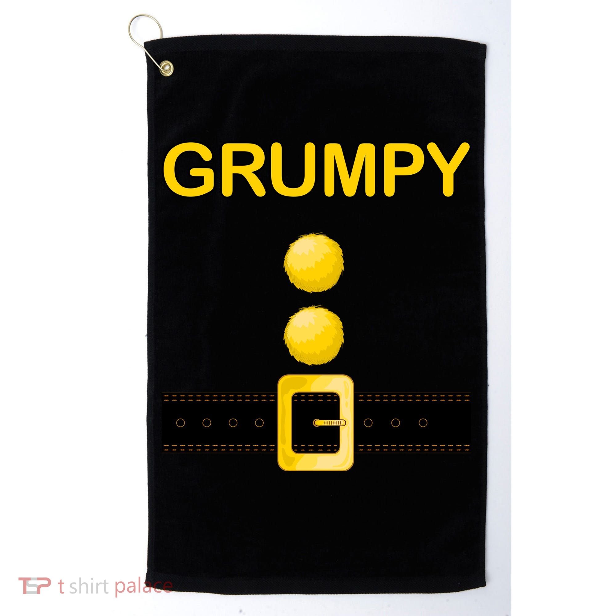 Grumpy Dwarf Costume Golf Towel