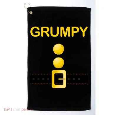 Grumpy Dwarf Costume Golf Towel