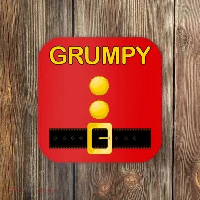 Grumpy Dwarf Costume Coaster