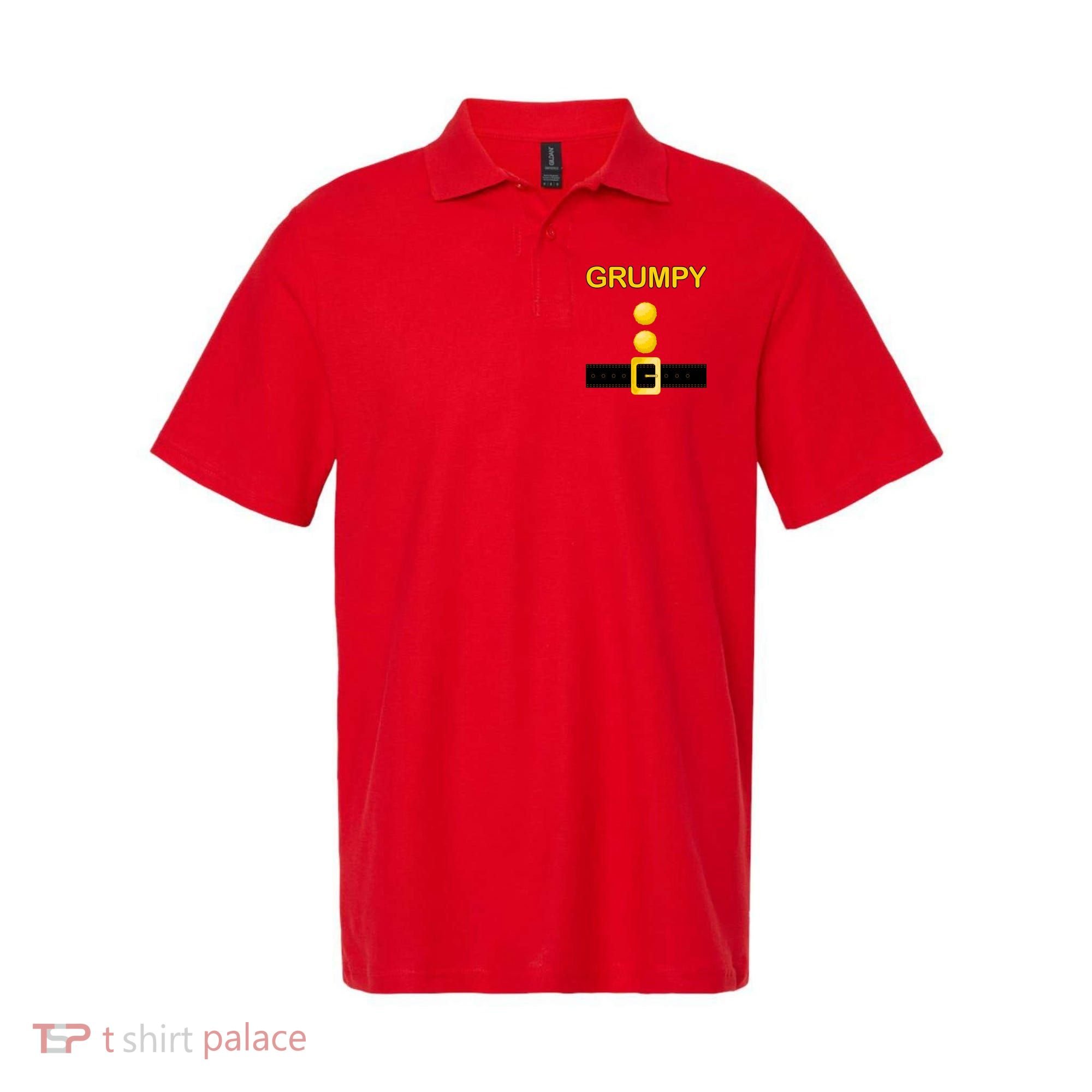 Grumpy Dwarf Costume Polo