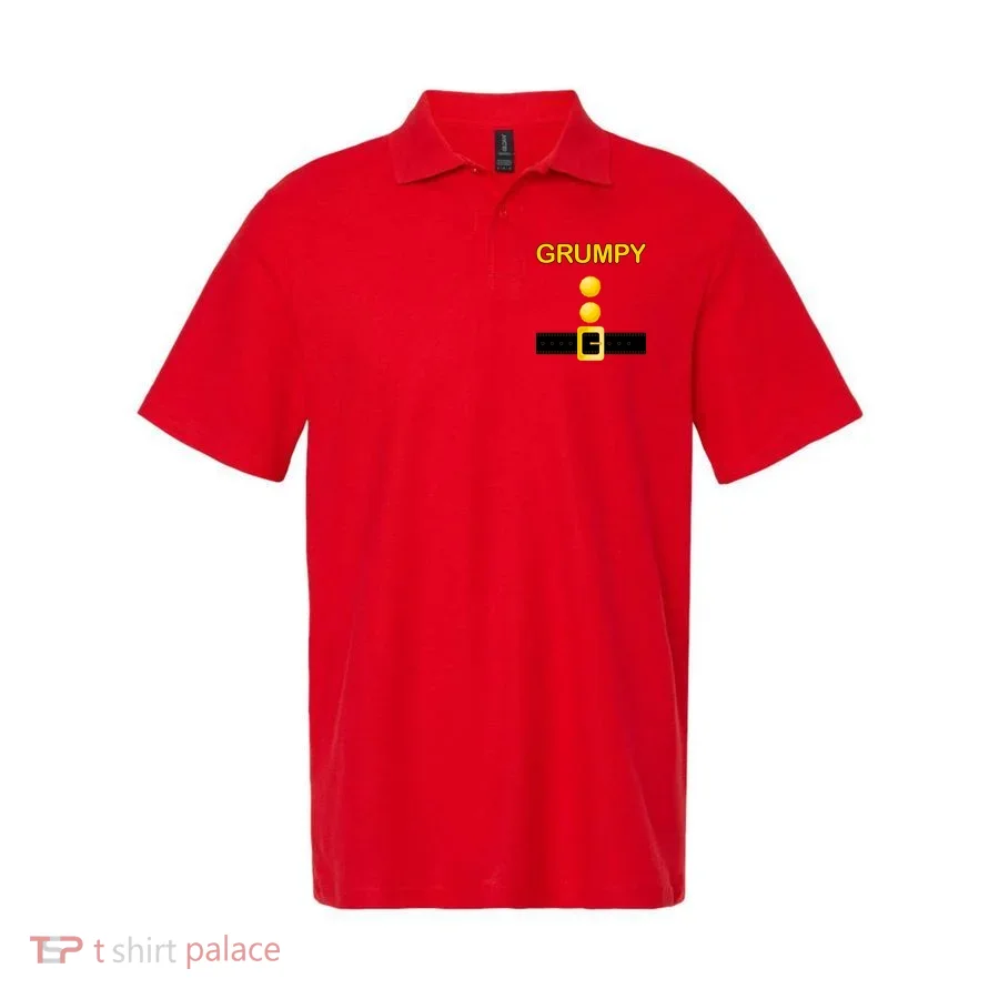 Grumpy Dwarf Costume Polo