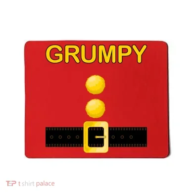 Grumpy Dwarf Costume Mousepad