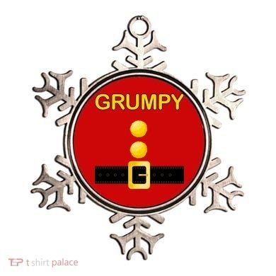 Grumpy Dwarf Costume Ornament
