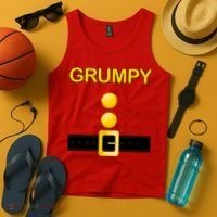 Grumpy Dwarf Costume Tank Top thumb 4