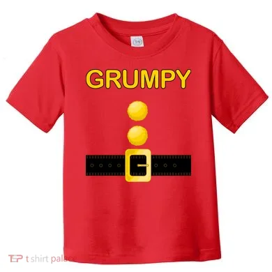 Grumpy Dwarf Costume Toddler T-Shirt