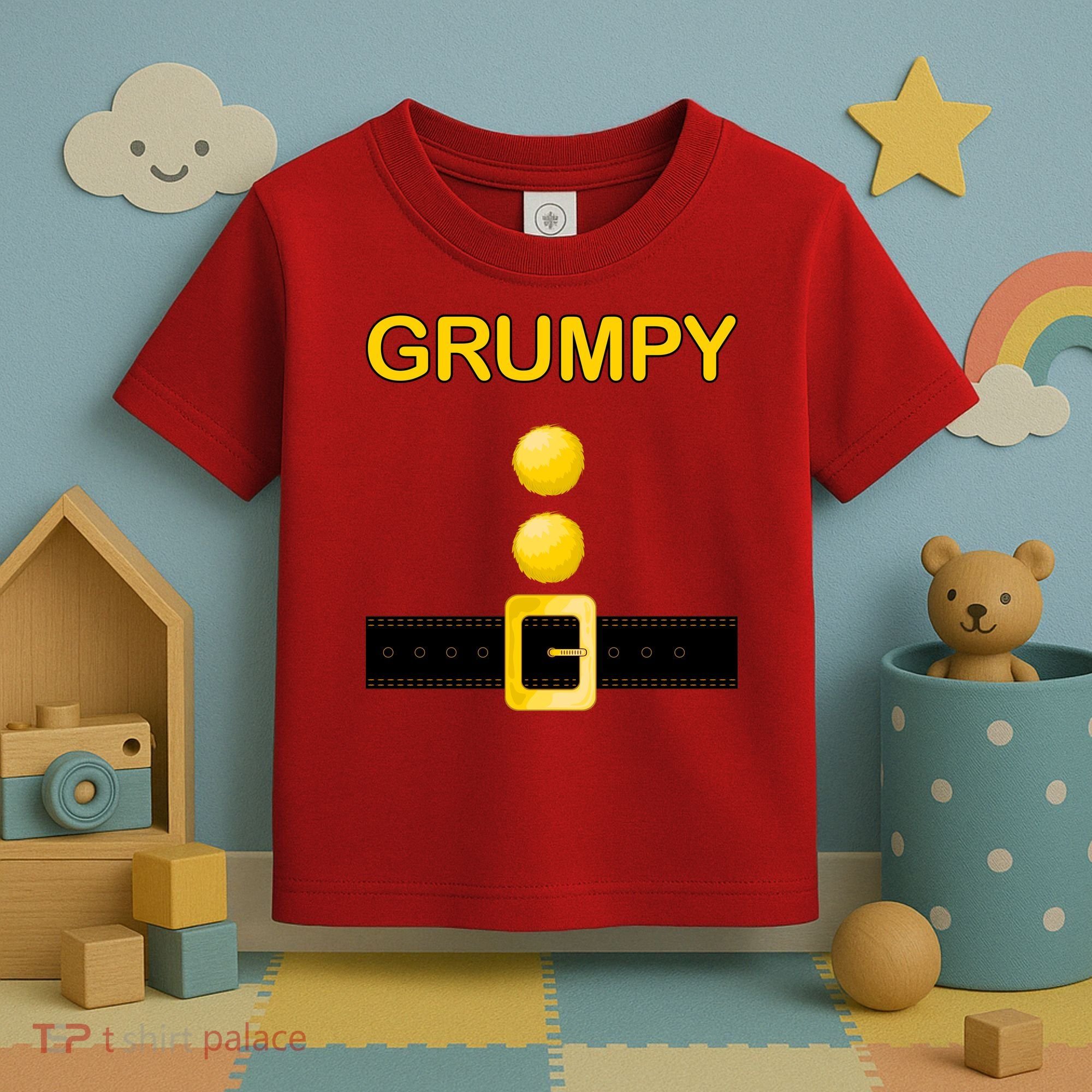 Grumpy Dwarf Costume Toddler T-Shirt