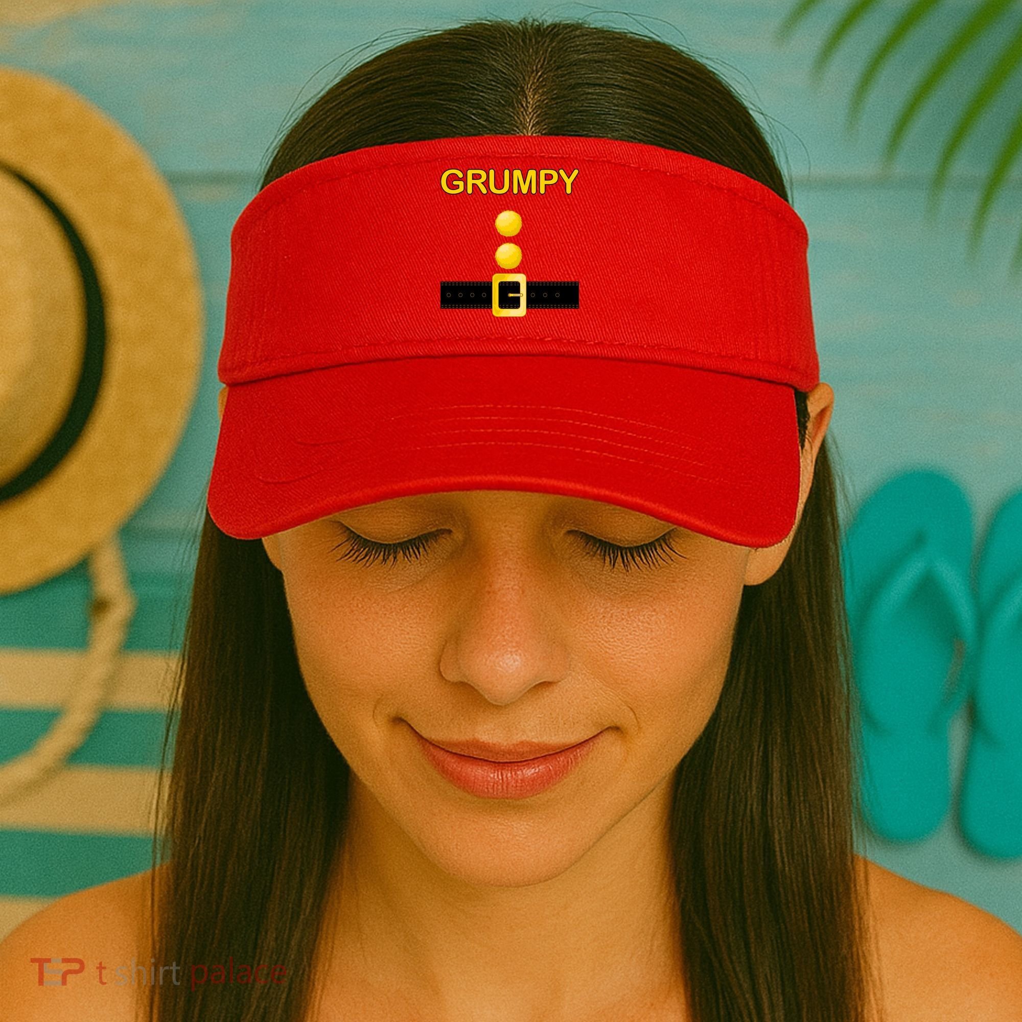 Grumpy Dwarf Costume Visor