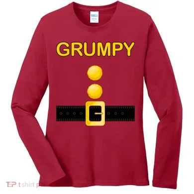 Grumpy Dwarf Costume Women's Long Sleeve Shirt