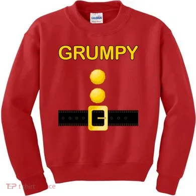 Grumpy Dwarf Costume Kids Sweatshirt