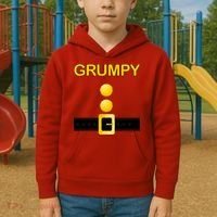 Grumpy Dwarf Costume Kids Hoodie thumb 2