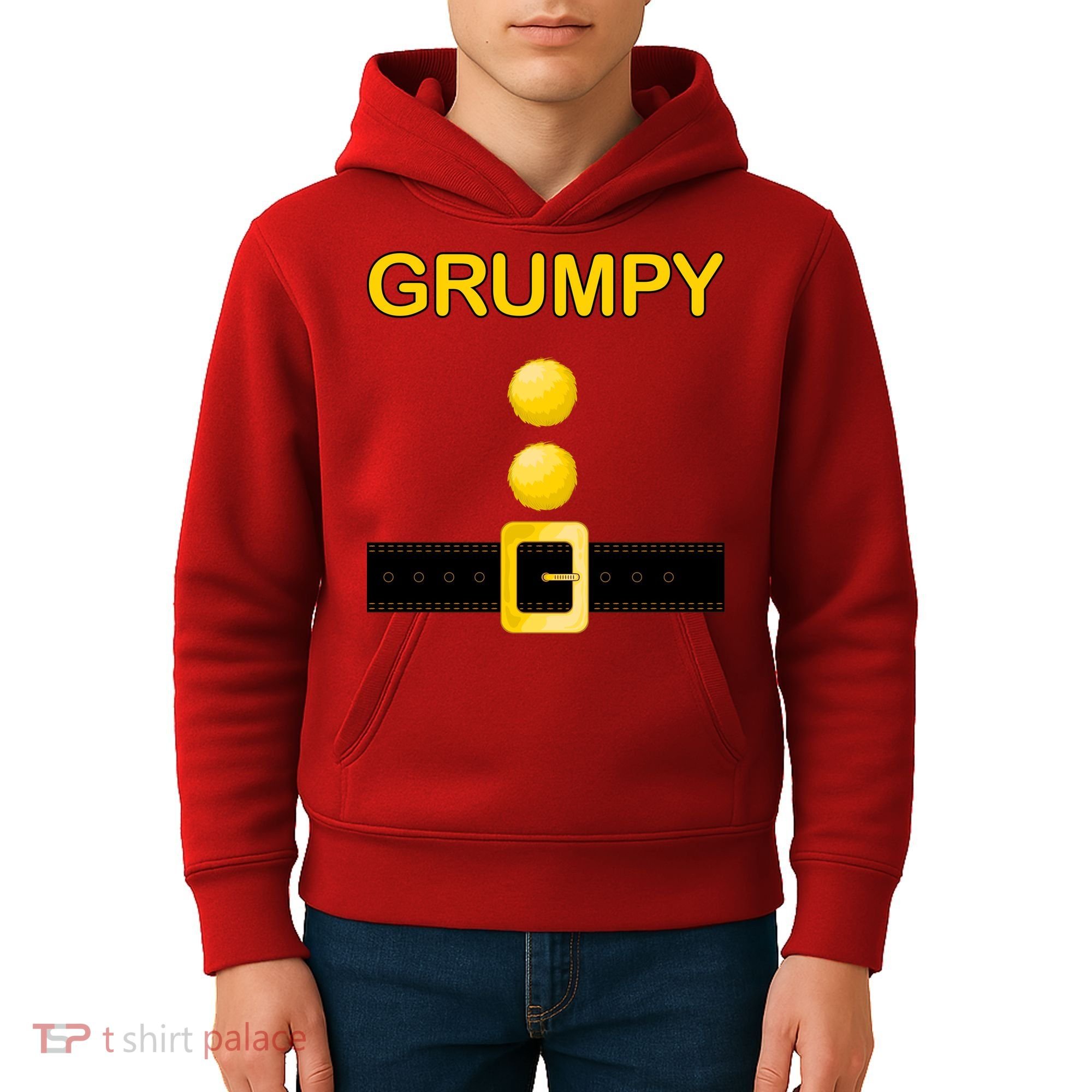 Grumpy Dwarf Costume Kids Hoodie